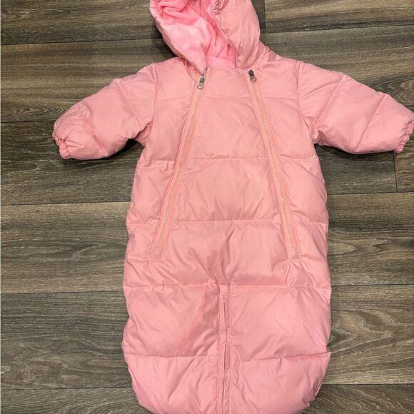 Bogner Baby Girl Pink Snowsuit Size Small - Picture 1 of 5